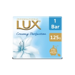Lux International Creamy White Soap Bar 125g