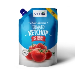 Veeba Tomato Ketchup No Onion No Garlic 950g Pouch