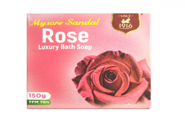 Mysore Sandal Rose Luxury Soap 150g