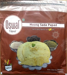Oswal Moong Sada Papad 400g