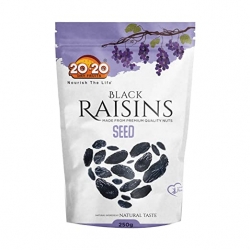 20-20 Black Raisins 250g