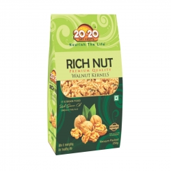 20-20 Rich Nut Walnut Kernels 250g