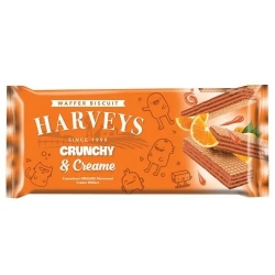 Harveys Orange Wafer Biscuits 150g