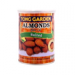 Tong Garden Salted Almonds 140g Tin