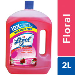 Lizol Disinfectant Surface Cleaner Floral 2Ltr