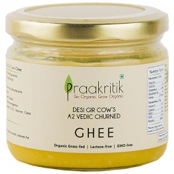 Praakritik Organic Desi Gir Cows A2 Ghee 220ml