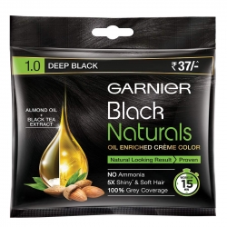Garnier Color Naturals Hair Color 2.0 Deep Black 20ml