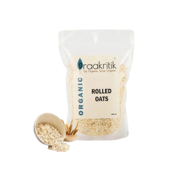 Praakritik Organic Rolled Oats 500g