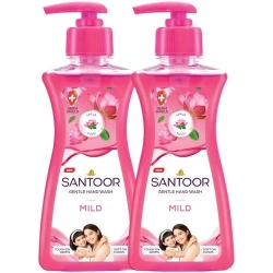 Santoor Mild Hand Wash 200ml x 2N