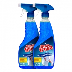 Stan Fresh Glass Cleaner 2X500ml